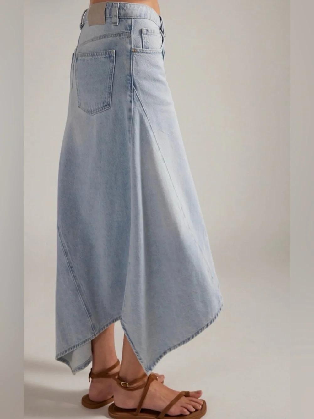 We the Free Aquarius Maxi Skirt NWT frostwire - Picture 6 of 8